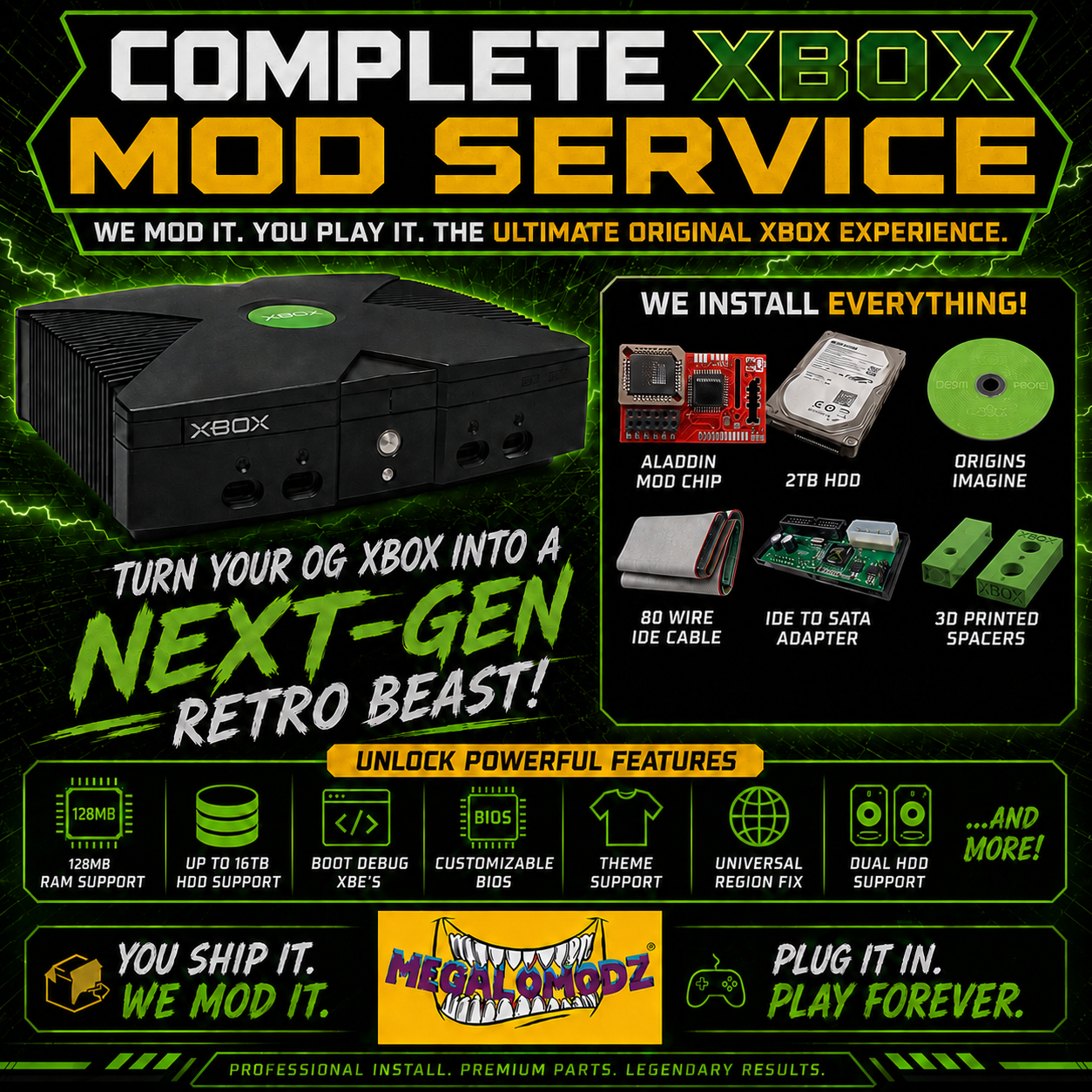 Complete Xbox Mod Service