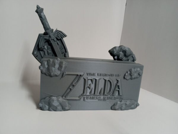 Zelda Themed Switch Stand Grey PLA